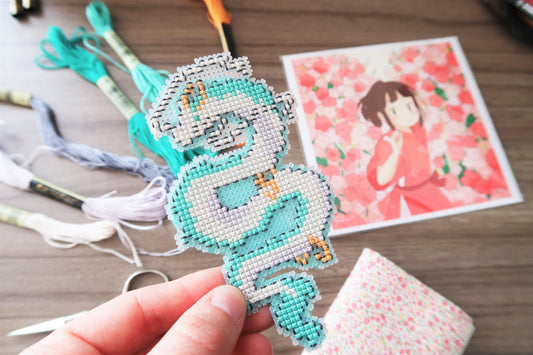 Cross-stitch pattern - Haku