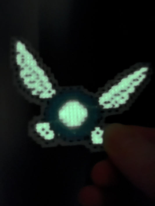 Cross-stitch pattern - Glow in the dark Navi Fairy