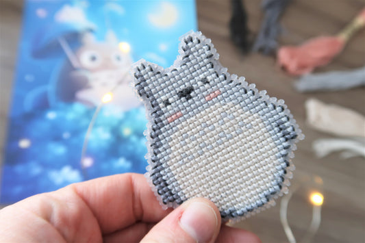 Cross-stitch pattern - Totoro