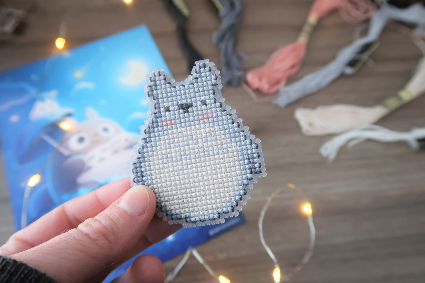 Cross-stitch pattern - Totoro