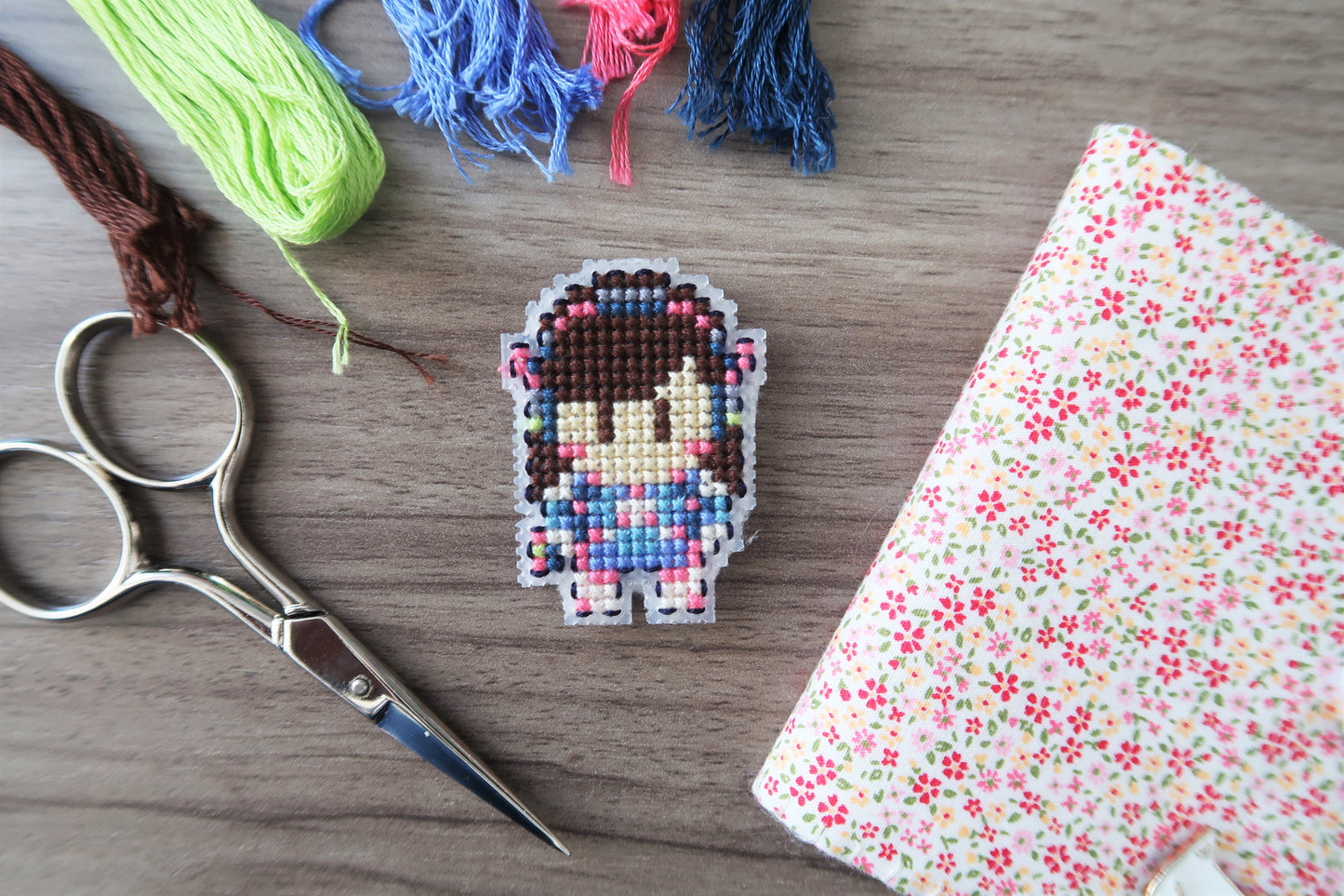 Cross-stitch pattern - Baby D.Va de Overwatch