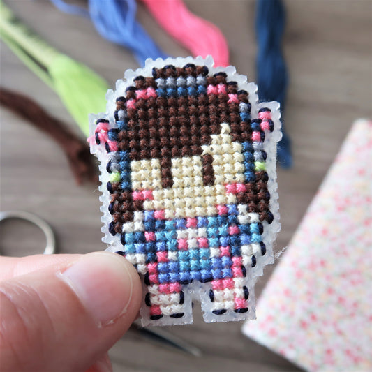 Cross-stitch pattern - Baby D.Va de Overwatch