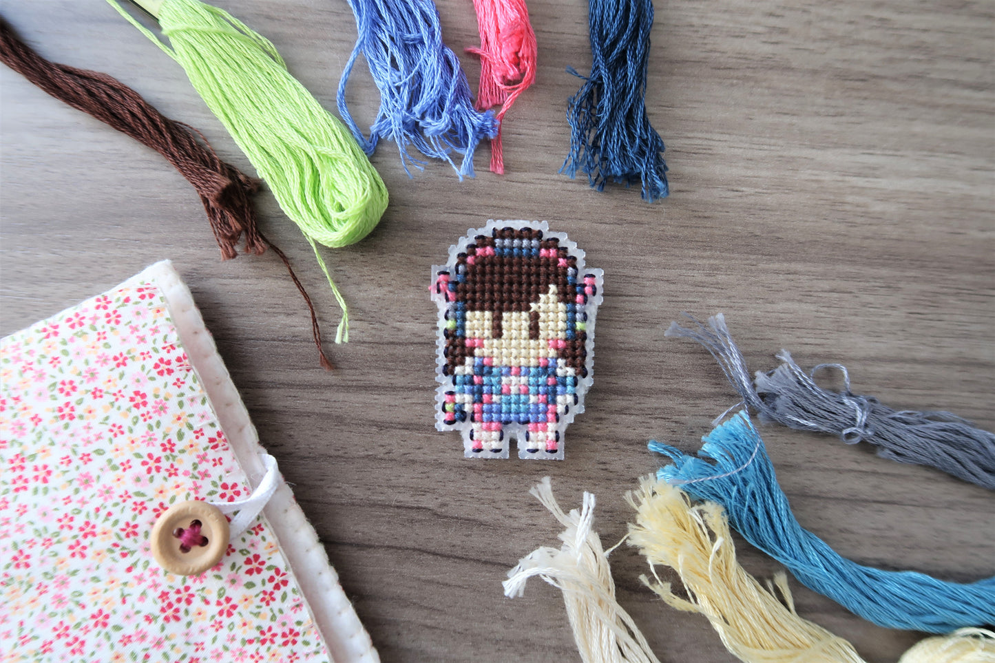 Cross-stitch pattern - Baby D.Va de Overwatch