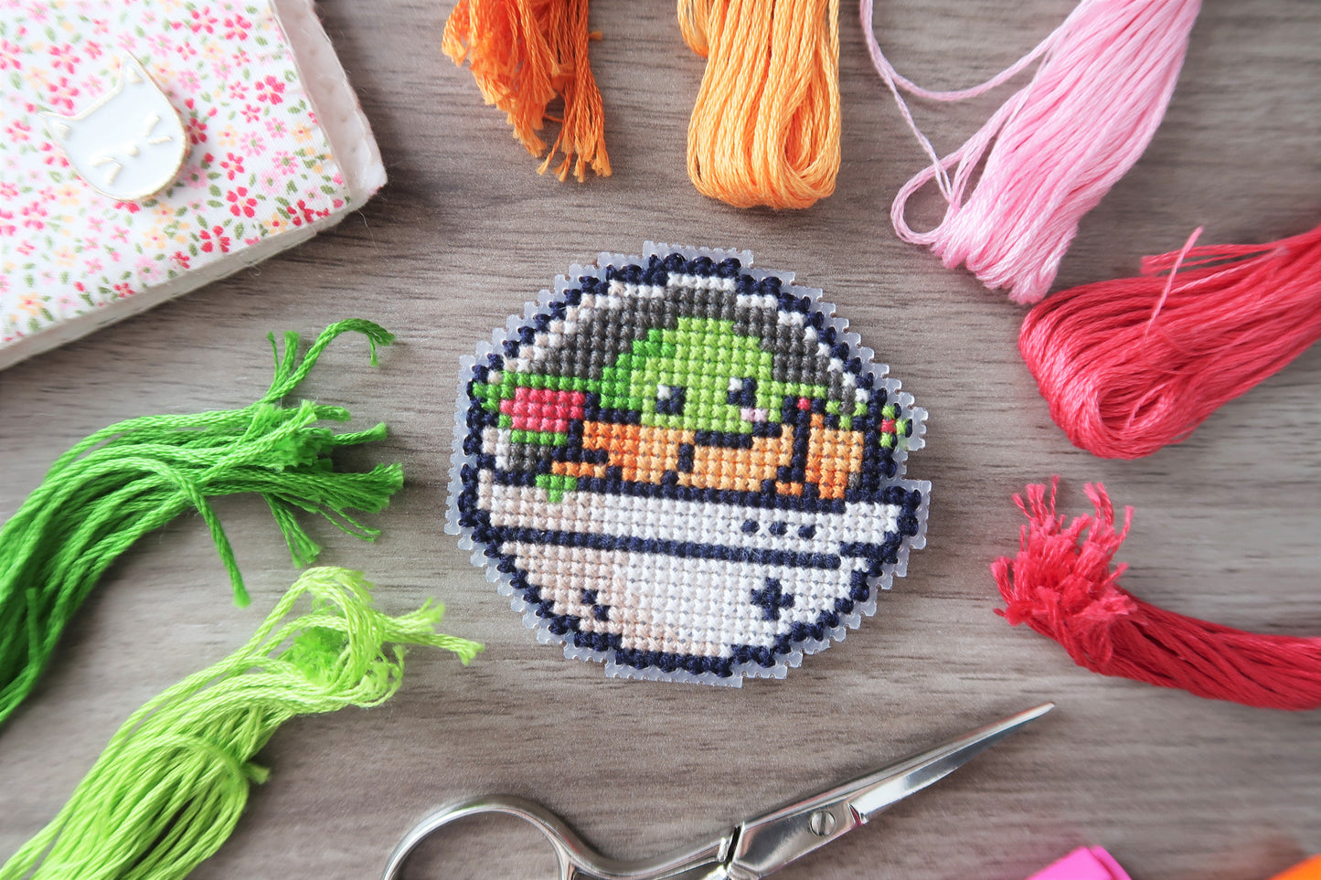 Cross-stitch pattern - Grogu