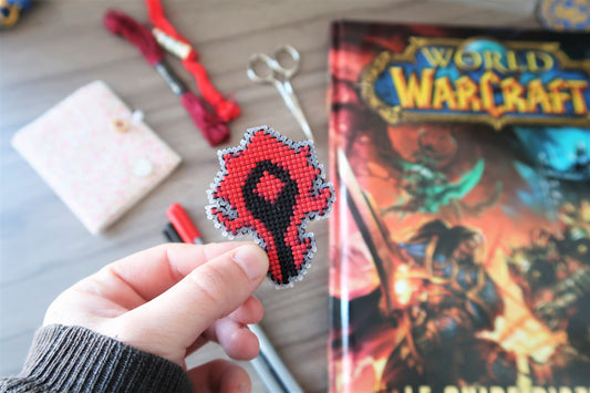 Cross-stitch pattern - WoW Horde