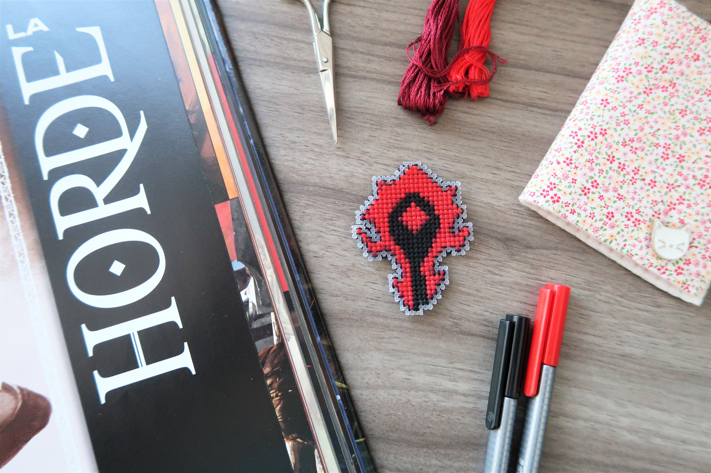 Cross-stitch pattern - WoW Horde