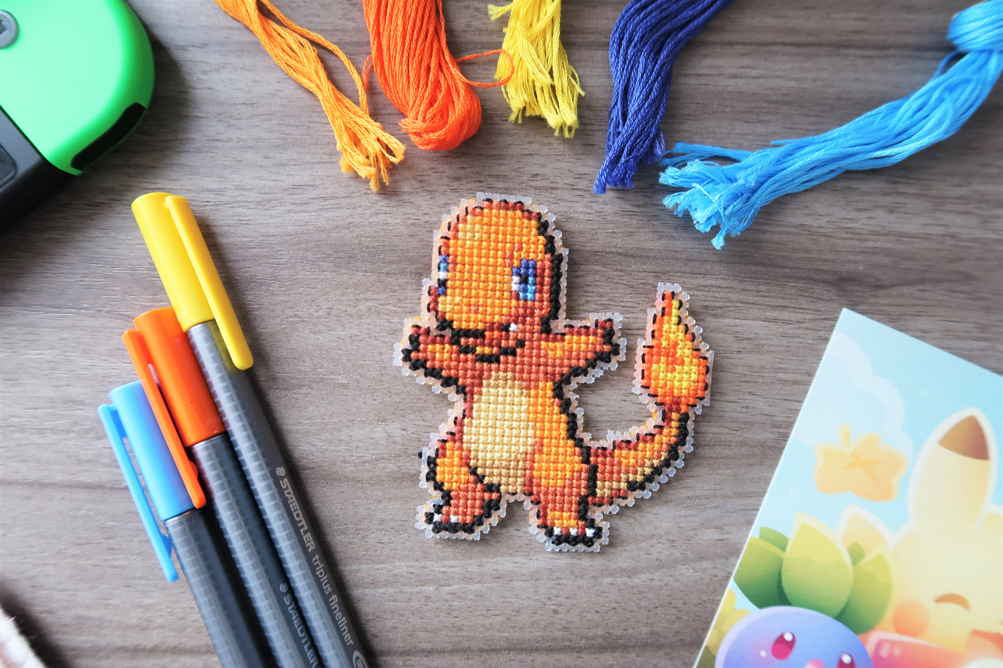 Cross-stitch pattern - Charmander
