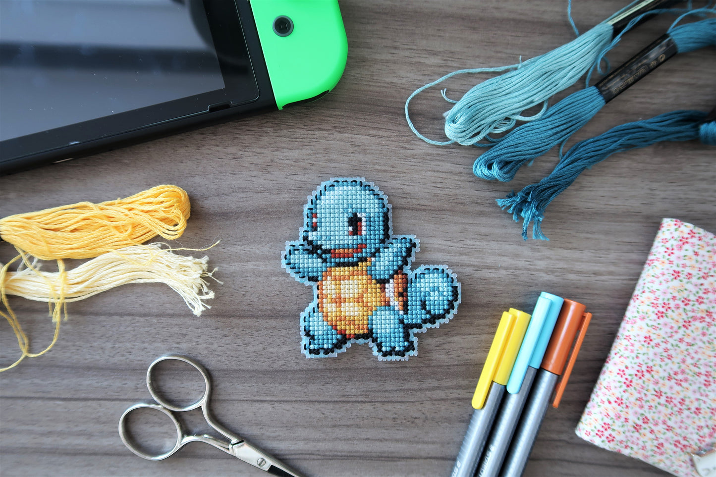 Cross-stitch pattern - Squirtle