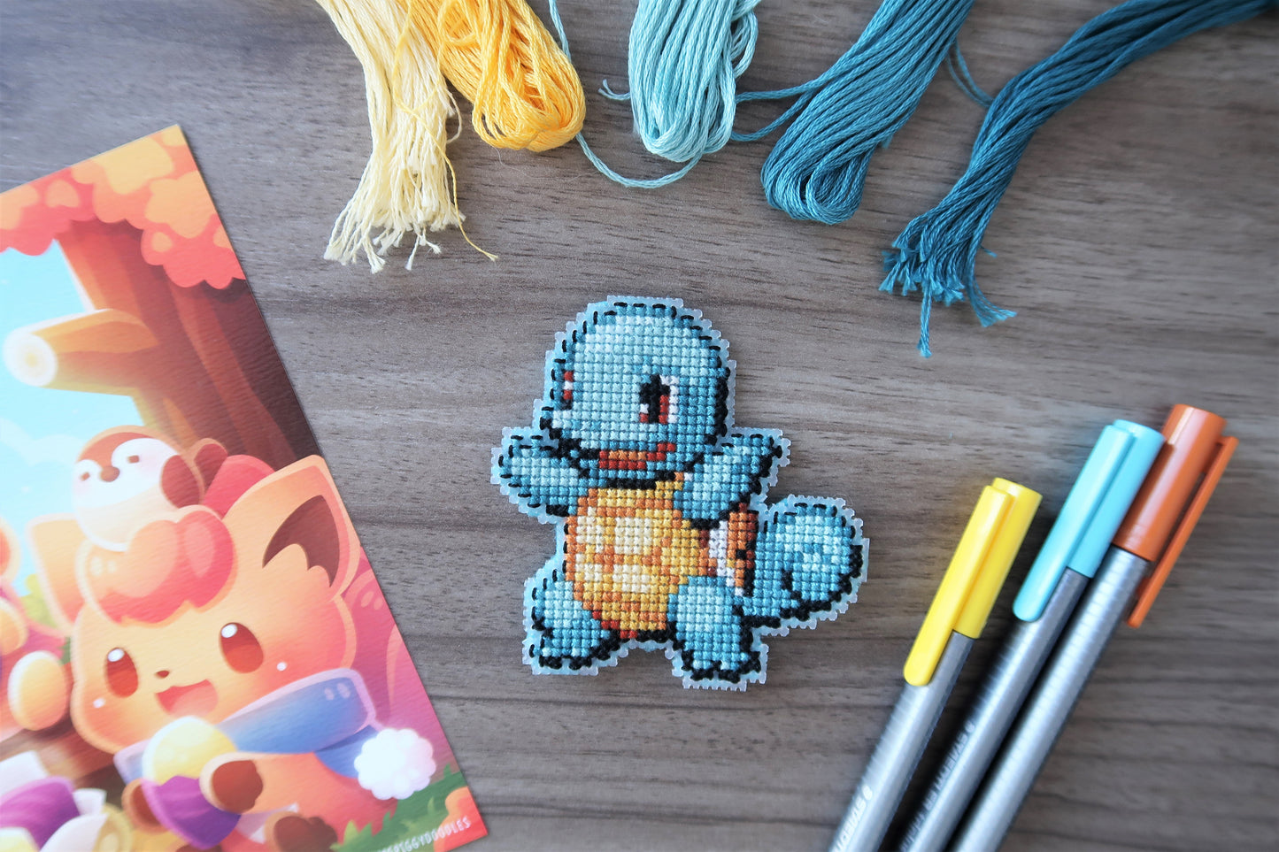 Cross-stitch pattern - Squirtle