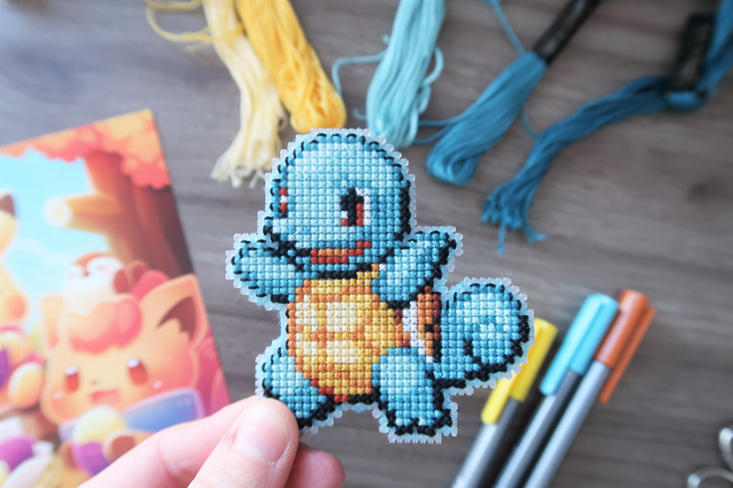 Cross-stitch pattern - Squirtle