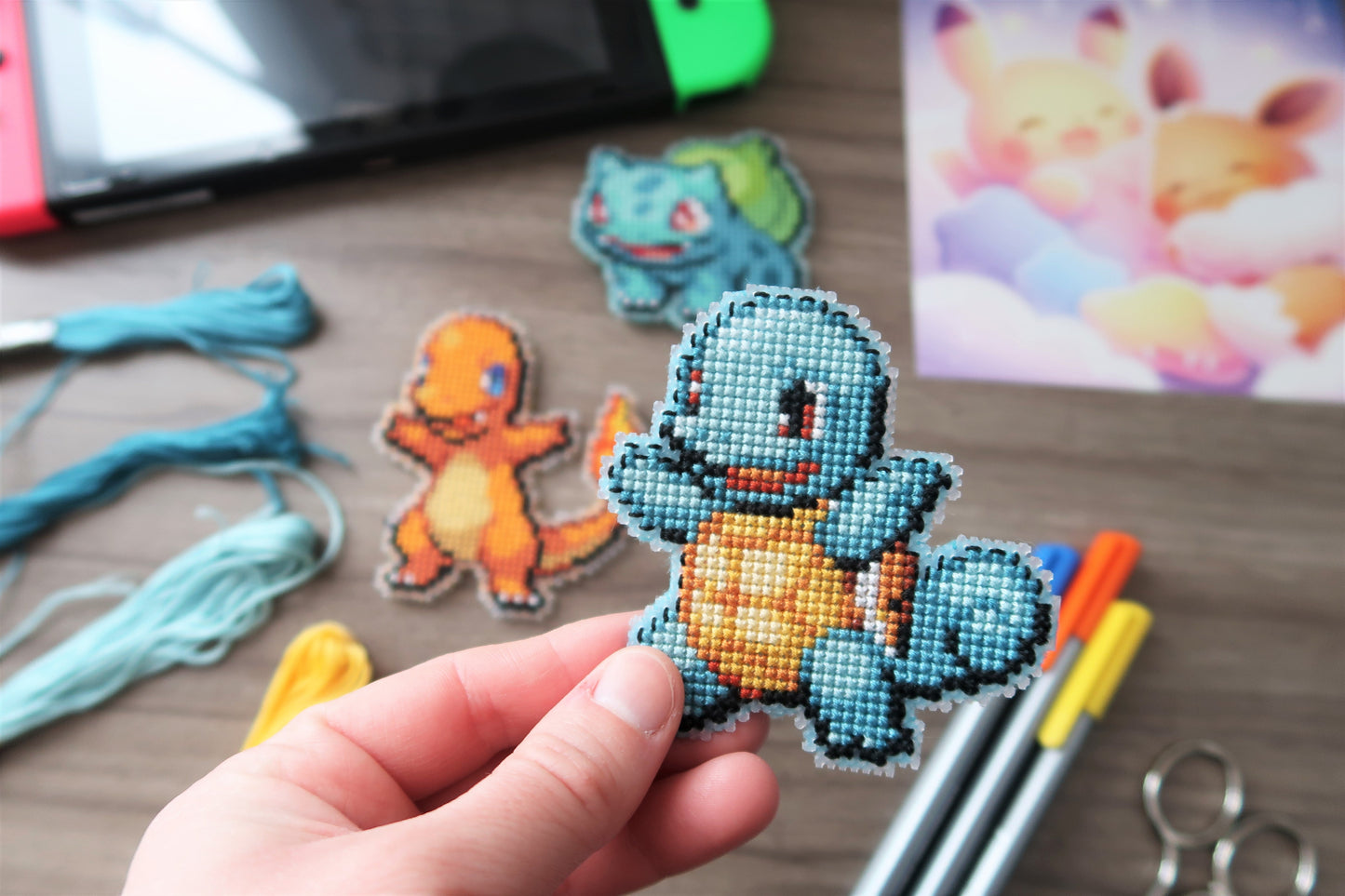 Cross-stitch pattern - Squirtle