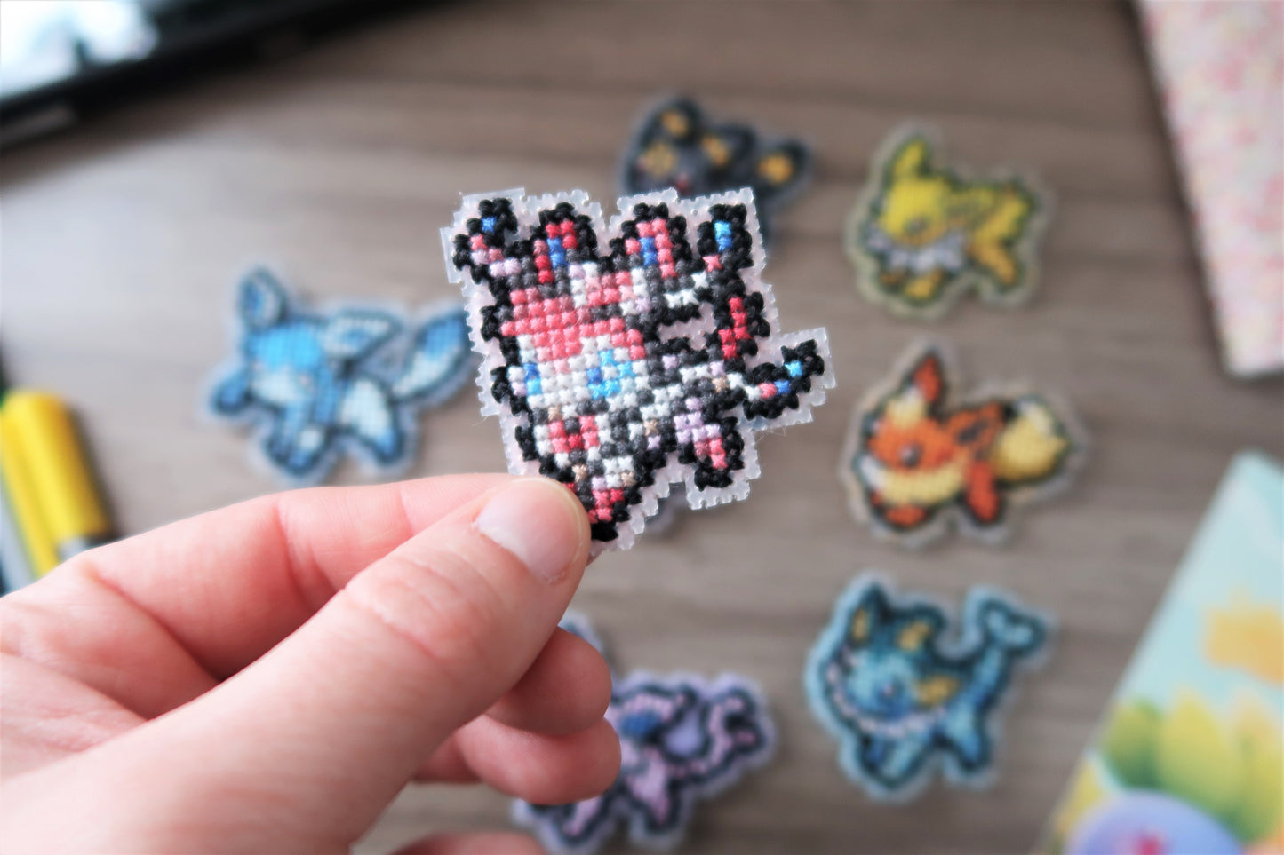 Cross-stitch pattern - Eeveelutions