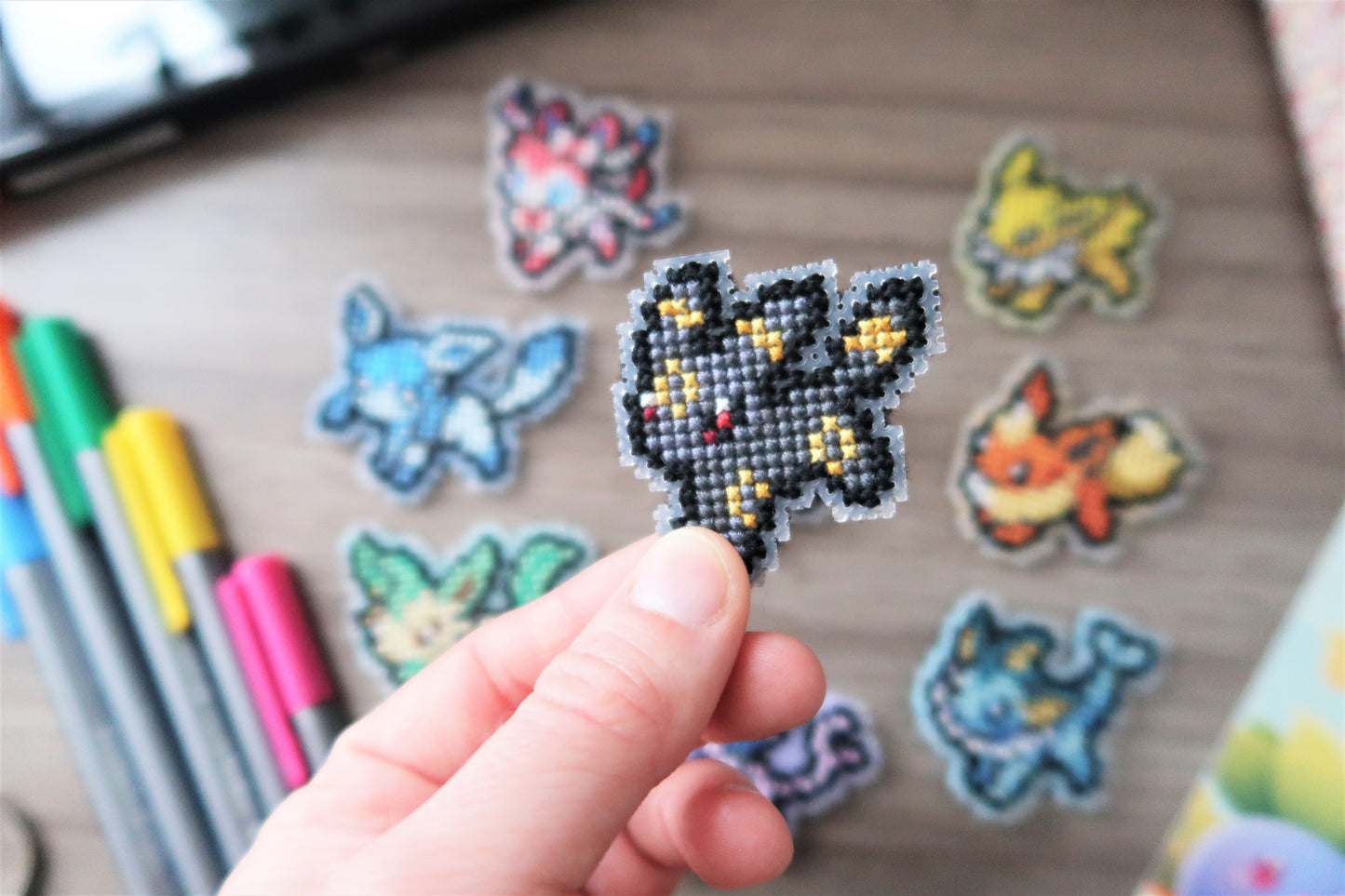 Cross-stitch pattern - Eeveelutions