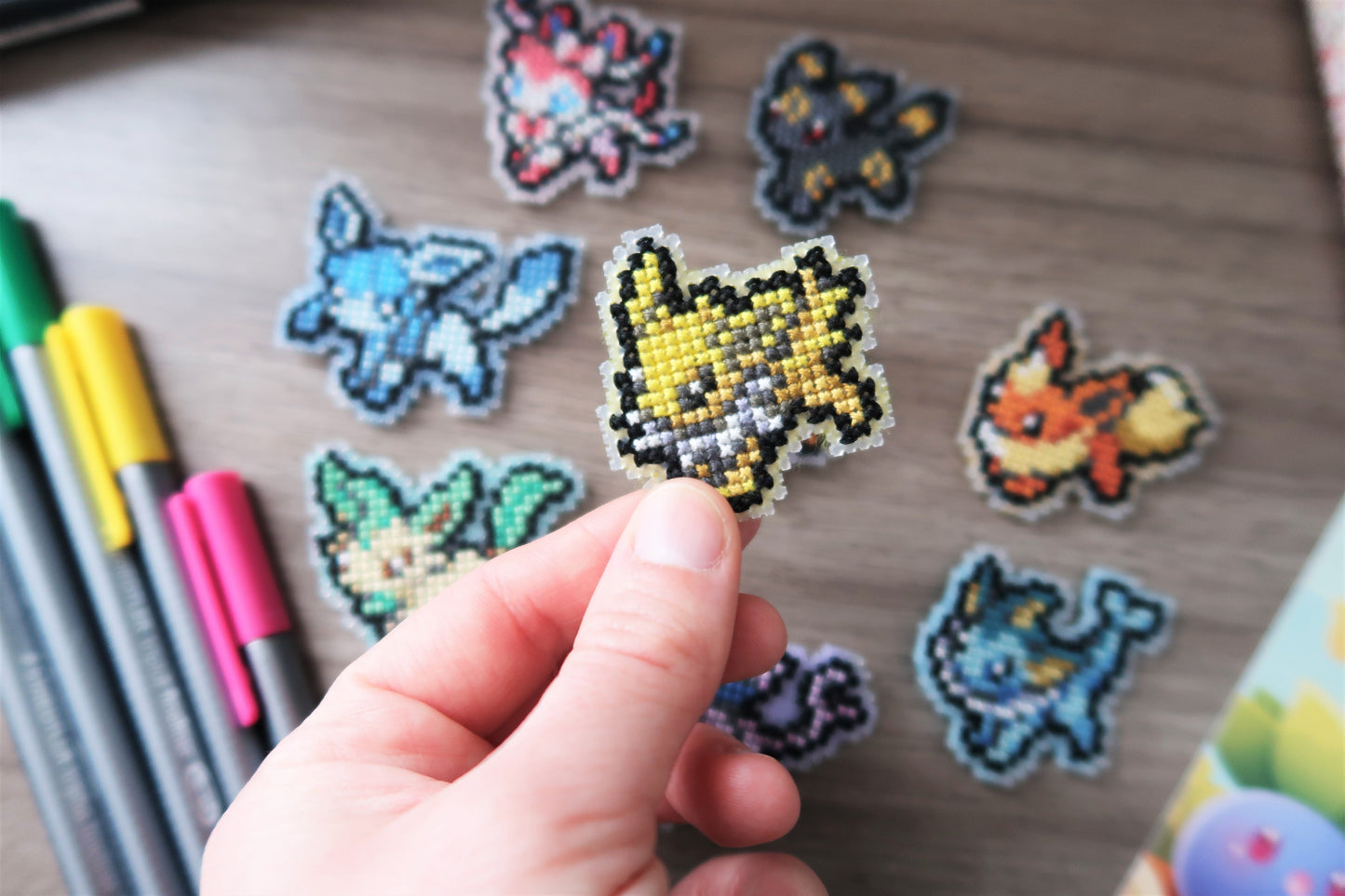 Cross-stitch pattern - Eeveelutions