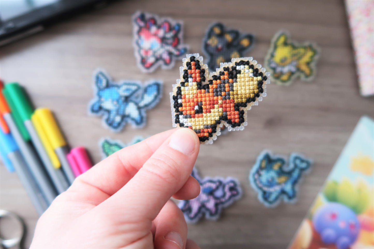 Cross-stitch pattern - Eeveelutions