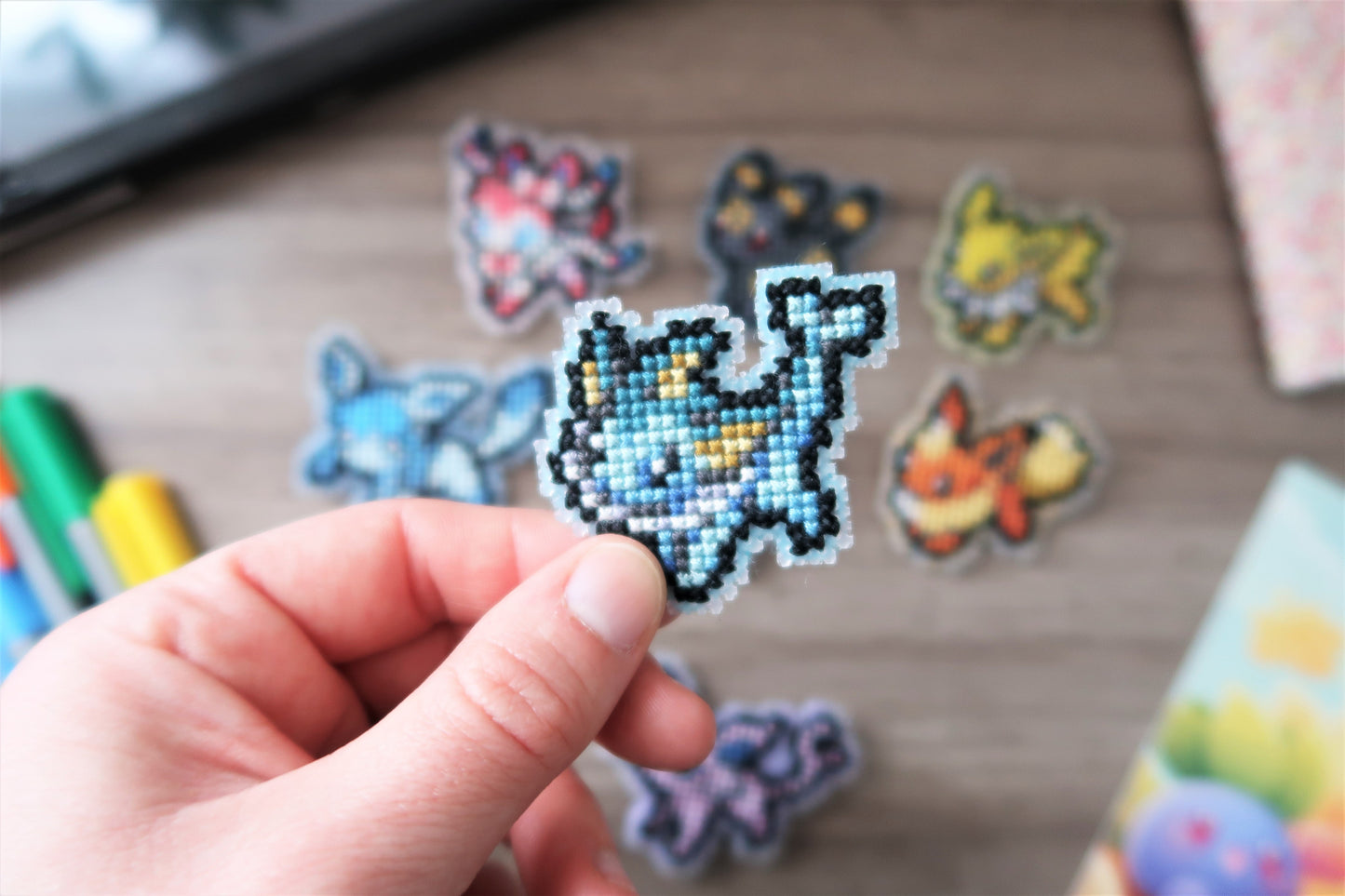 Cross-stitch pattern - Eeveelutions