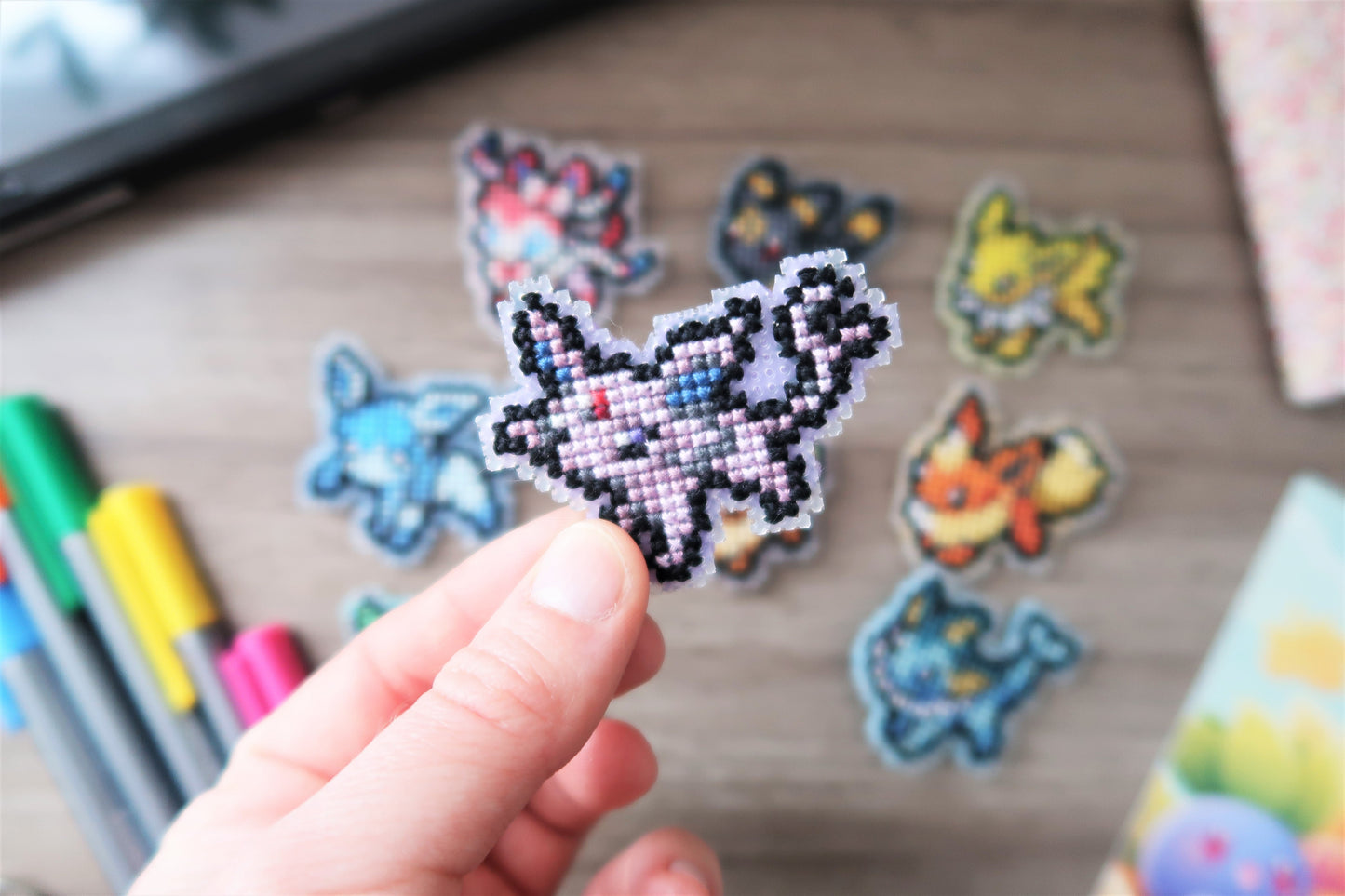 Cross-stitch pattern - Eeveelutions