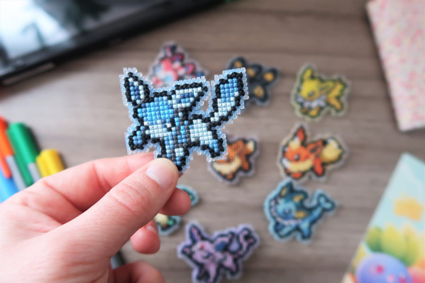 Cross-stitch pattern - Eeveelutions