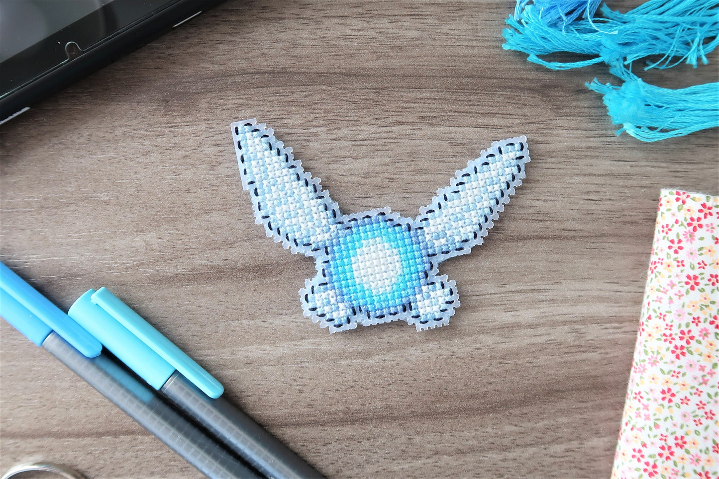 Cross-stitch pattern - Glow in the dark Navi Fairy