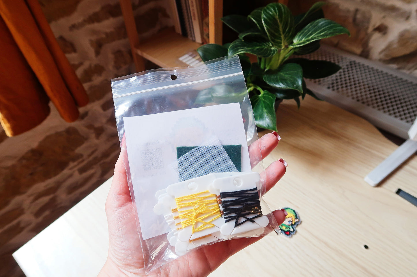 Link from Zelda - Cross stitch magnet kit