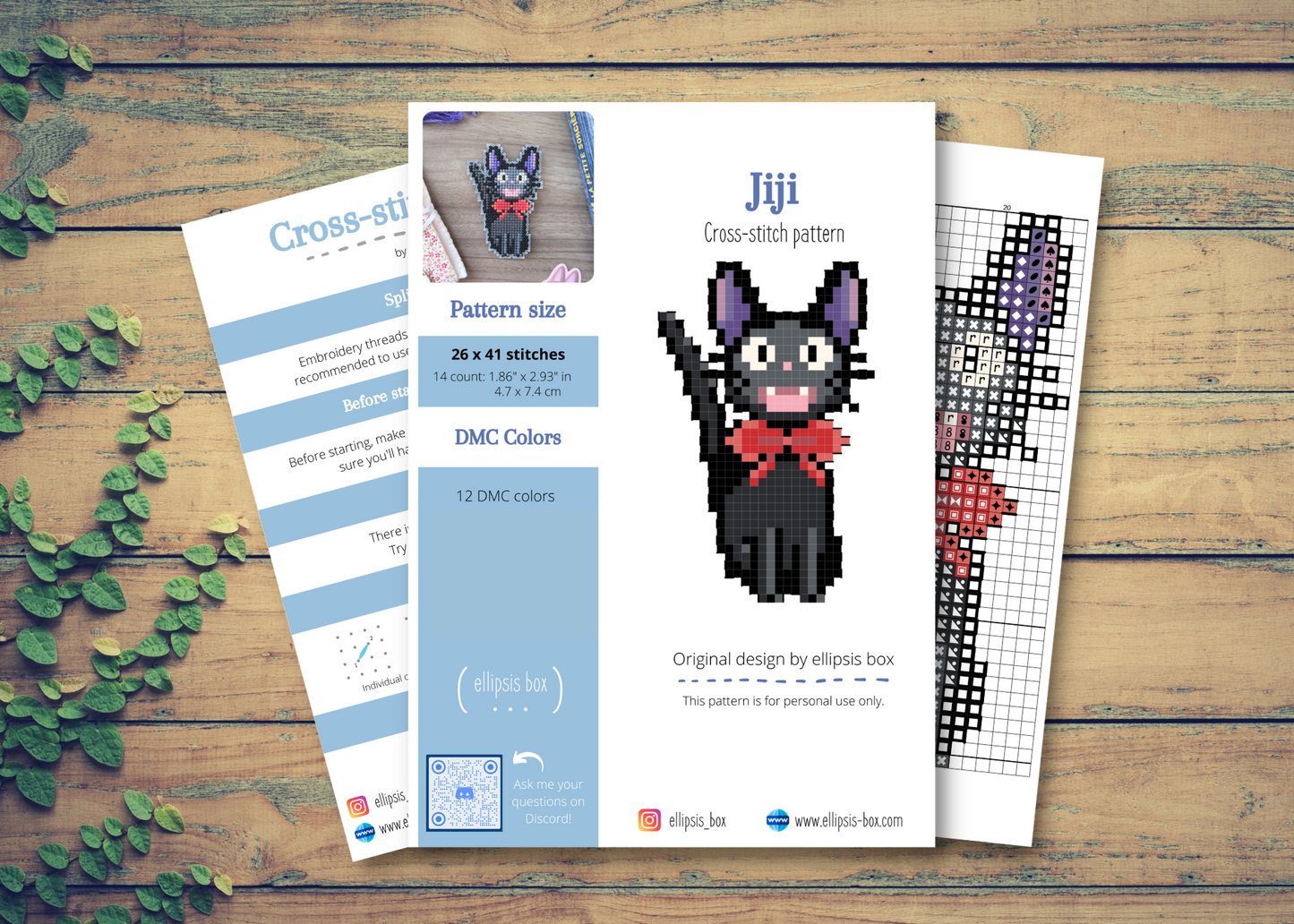 Cross-stitch pattern - Jiji